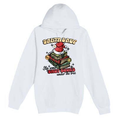 Smut Books Christmas Book Lover Premium Pullover Hoodie