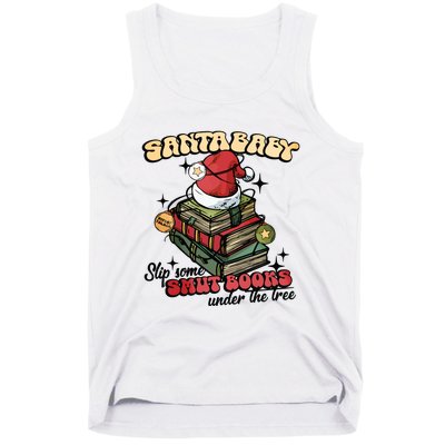 Smut Books Christmas Book Lover Tank Top