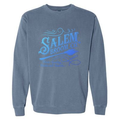 Salem Broom Company Est 1692 Halloween Funny Gift Garment-Dyed Sweatshirt