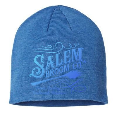 Salem Broom Company Est 1692 Halloween Funny Gift Sustainable Beanie