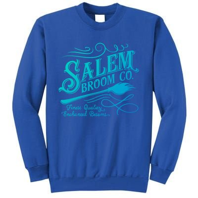 Salem Broom Company Est 1692 Halloween Funny Gift Tall Sweatshirt