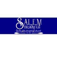 Salem Broom Company Established 1692 Vintage Halloween Witch Great Gift Bumper Sticker