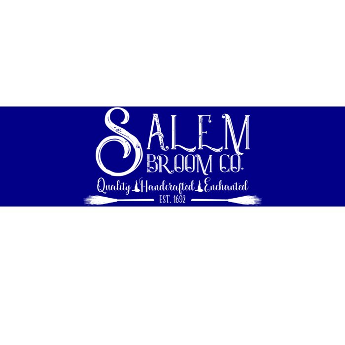 Salem Broom Company Established 1692 Vintage Halloween Witch Great Gift Bumper Sticker