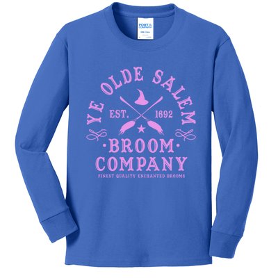 Salem Broom Company Gift Kids Long Sleeve Shirt