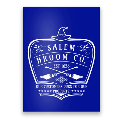 Salem Broom Company Trick Or Treating Gift Poster