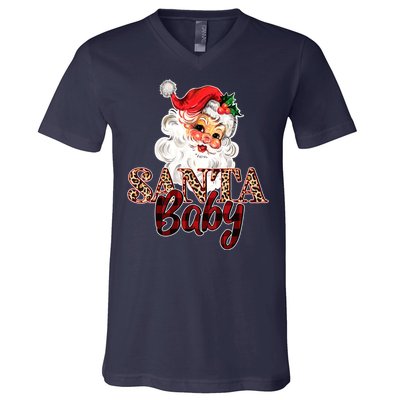 Santa Baby Cute Christmas Gift V-Neck T-Shirt