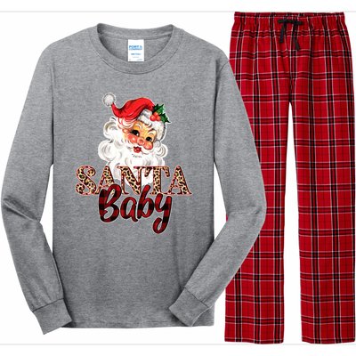 Santa Baby Cute Christmas Gift Long Sleeve Pajama Set