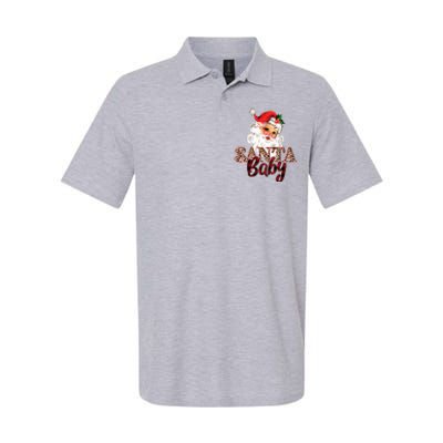 Santa Baby Cute Christmas Gift Softstyle Adult Sport Polo