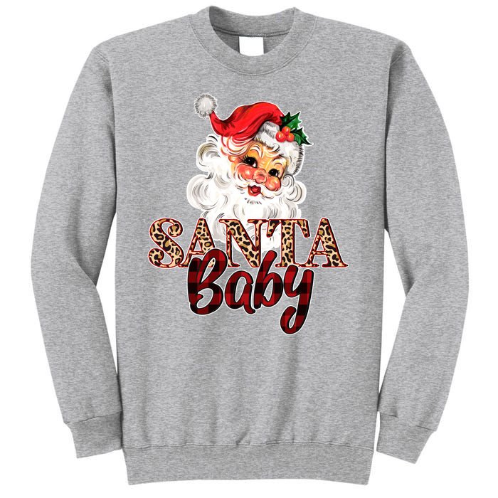 Santa Baby Cute Christmas Gift Tall Sweatshirt