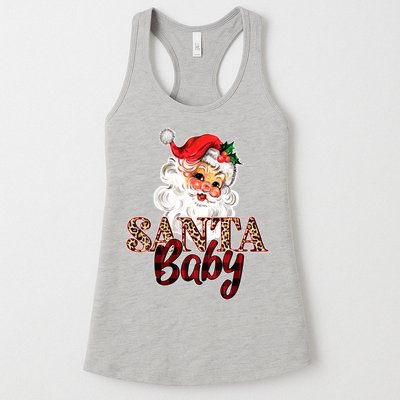Santa Baby Cute Christmas Gift Womens Tank Top