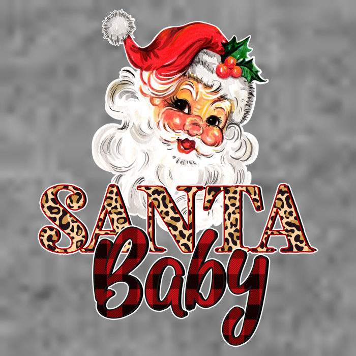 Santa Baby Cute Christmas Gift Womens Tank Top