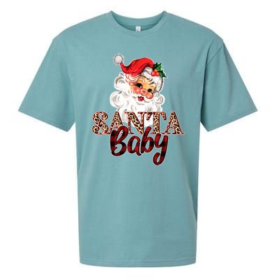 Santa Baby Cute Christmas Gift Sueded Cloud Jersey T-Shirt