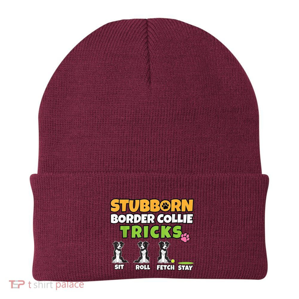 Stubborn Border Collie Tricks I Dog Lover I Border Collie Beanie