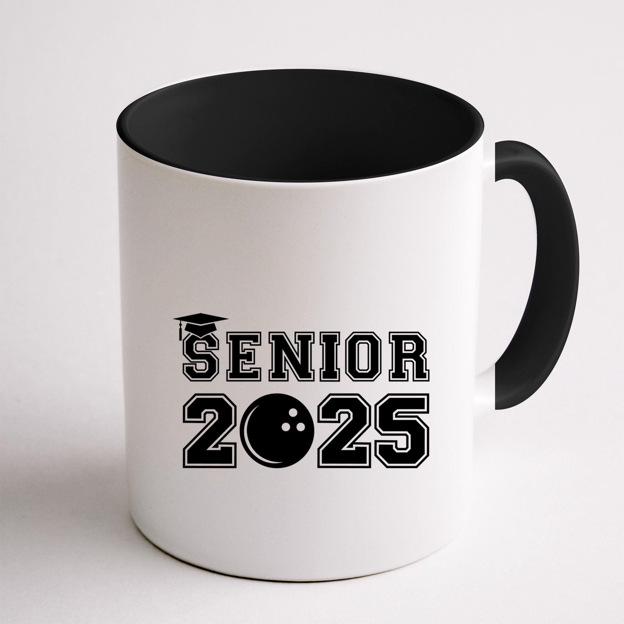 Senior Bowling Class Of 2025 Graduation School Graduate Cool Gift Mug