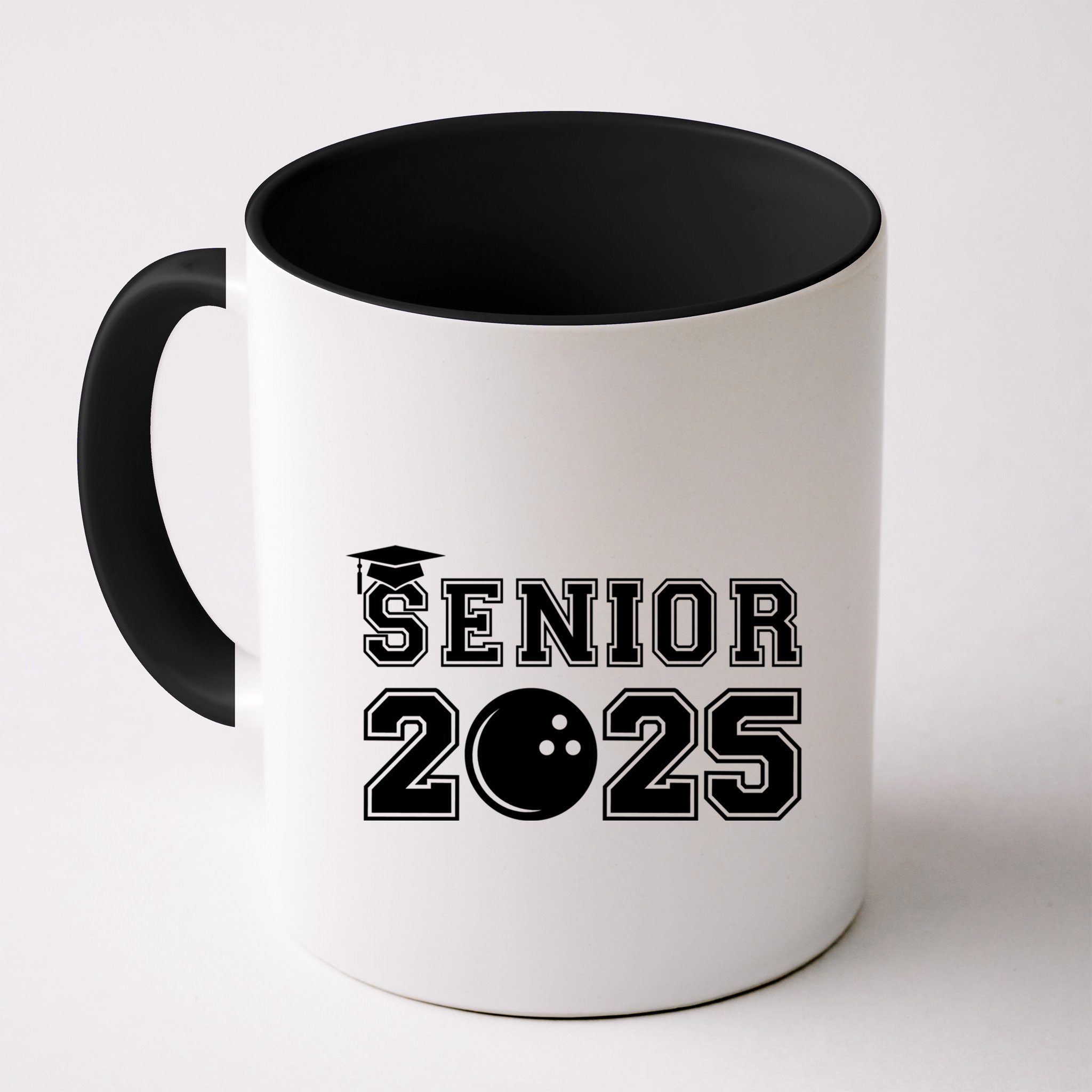 Senior Bowling Class Of 2025 Graduation School Graduate Cool Gift Mug