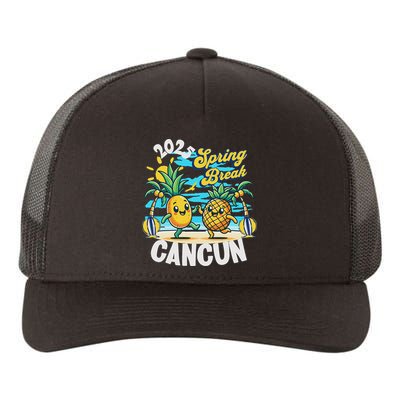 Spring Break Cancun 2025 Family Vacay Souvenir Summer 2025 Yupoong Adult 5-Panel Trucker Hat