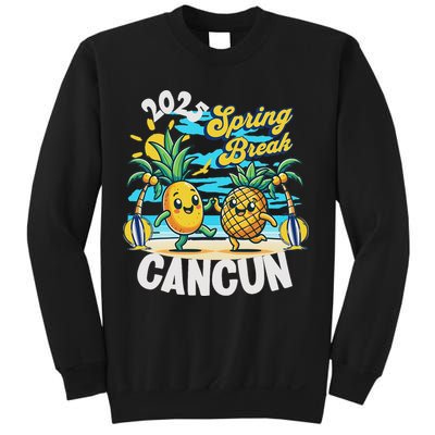 Spring Break Cancun 2025 Family Vacay Souvenir Summer 2025 Sweatshirt