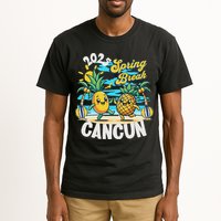 Spring Break Cancun 2025 Family Vacay Souvenir Summer 2025 Tall T-Shirt