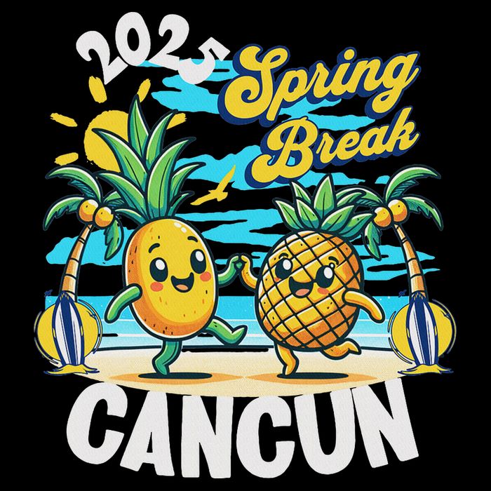 Spring Break Cancun 2025 Family Vacay Souvenir Summer 2025 Tall T-Shirt