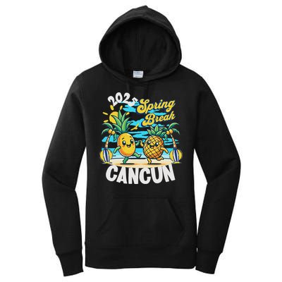 Spring Break Cancun 2025 Family Vacay Souvenir Summer 2025 Women's Pullover Hoodie