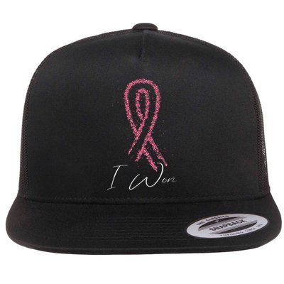 Survivor Breast Cancer Awareness Flatbill Hat
