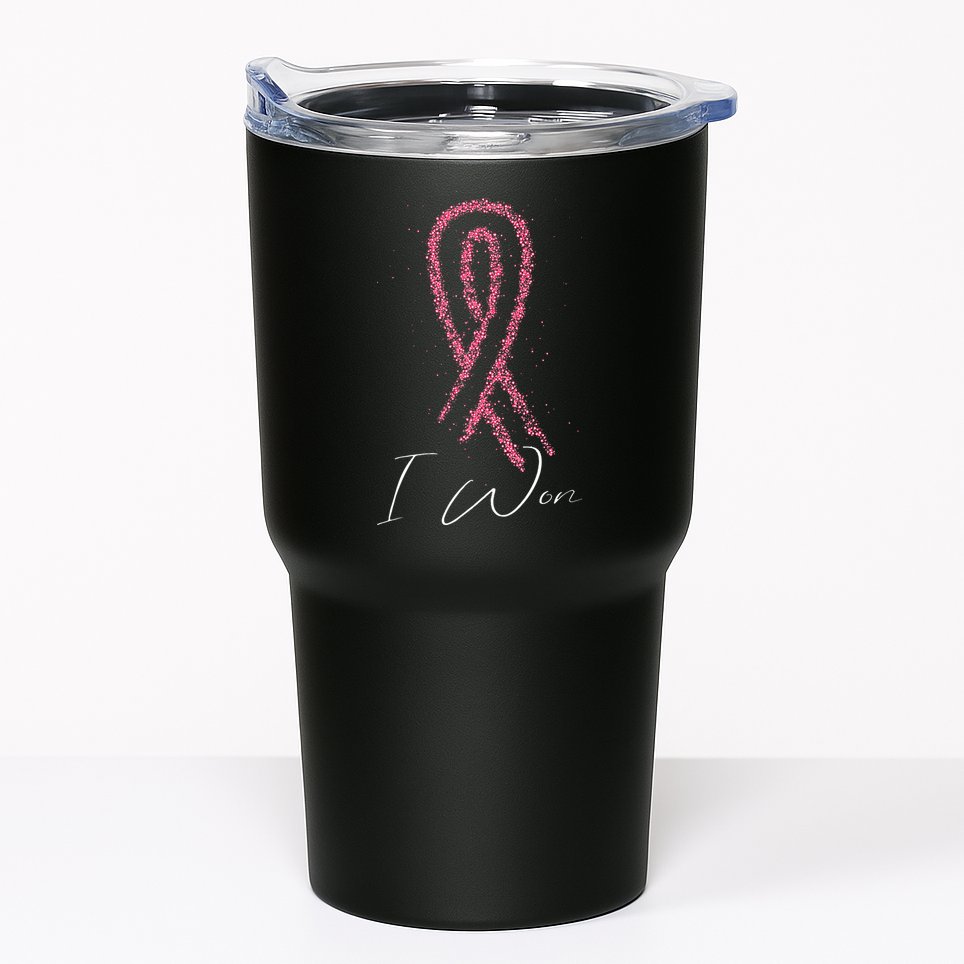 Survivor Breast Cancer Awareness Tumbler