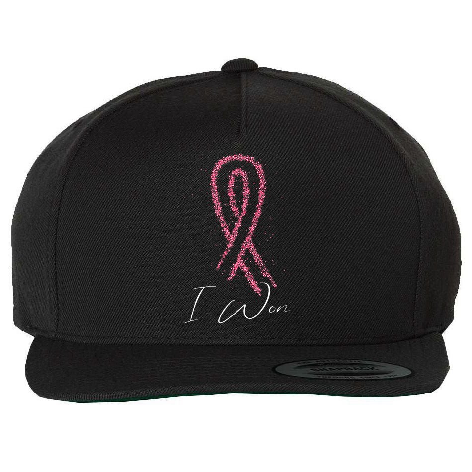 Survivor Breast Cancer Awareness Wool Snapback Cap
