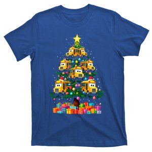 School Bus Christmas Tree Xmas Holidays School Bus Driver Gift T-Shirt