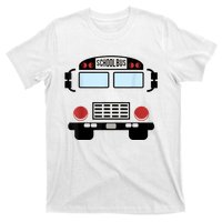 School Bus Costume Funny Yellow School Bus Driver T-Shirt