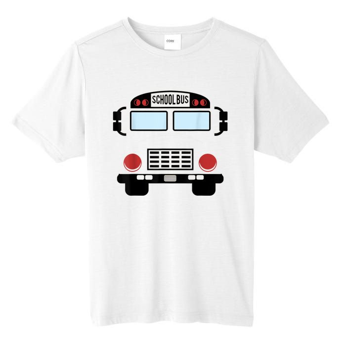 School Bus Costume Funny Yellow School Bus Driver Tall Fusion ChromaSoft Performance T-Shirt