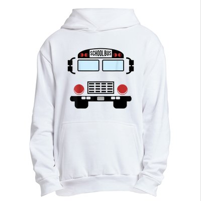 School Bus Costume Funny Yellow School Bus Driver Urban Pullover Hoodie