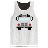 School Bus Costume Funny Yellow School Bus Driver Mesh Reversible Basketball Jersey Tank