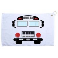 School Bus Costume Funny Yellow School Bus Driver Grommeted Golf Towel