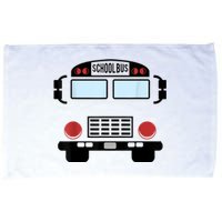 School Bus Costume Funny Yellow School Bus Driver Microfiber Hand Towel