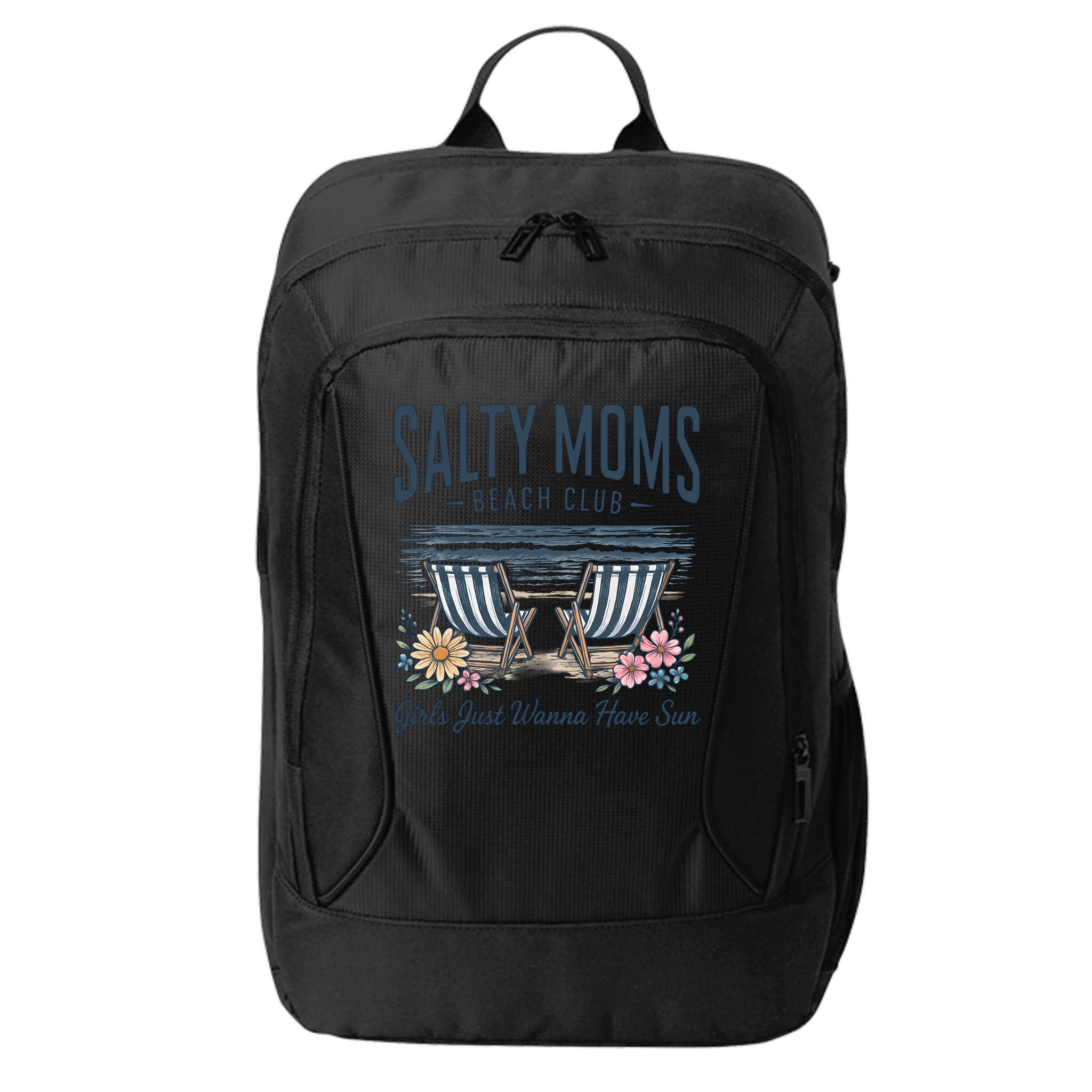 Salty Beach Club Girl Just Wanna Have Sun Matching Team City Backpack