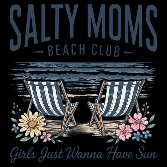 Salty Beach Club Girl Just Wanna Have Sun Matching Team Impact Tech Backpack