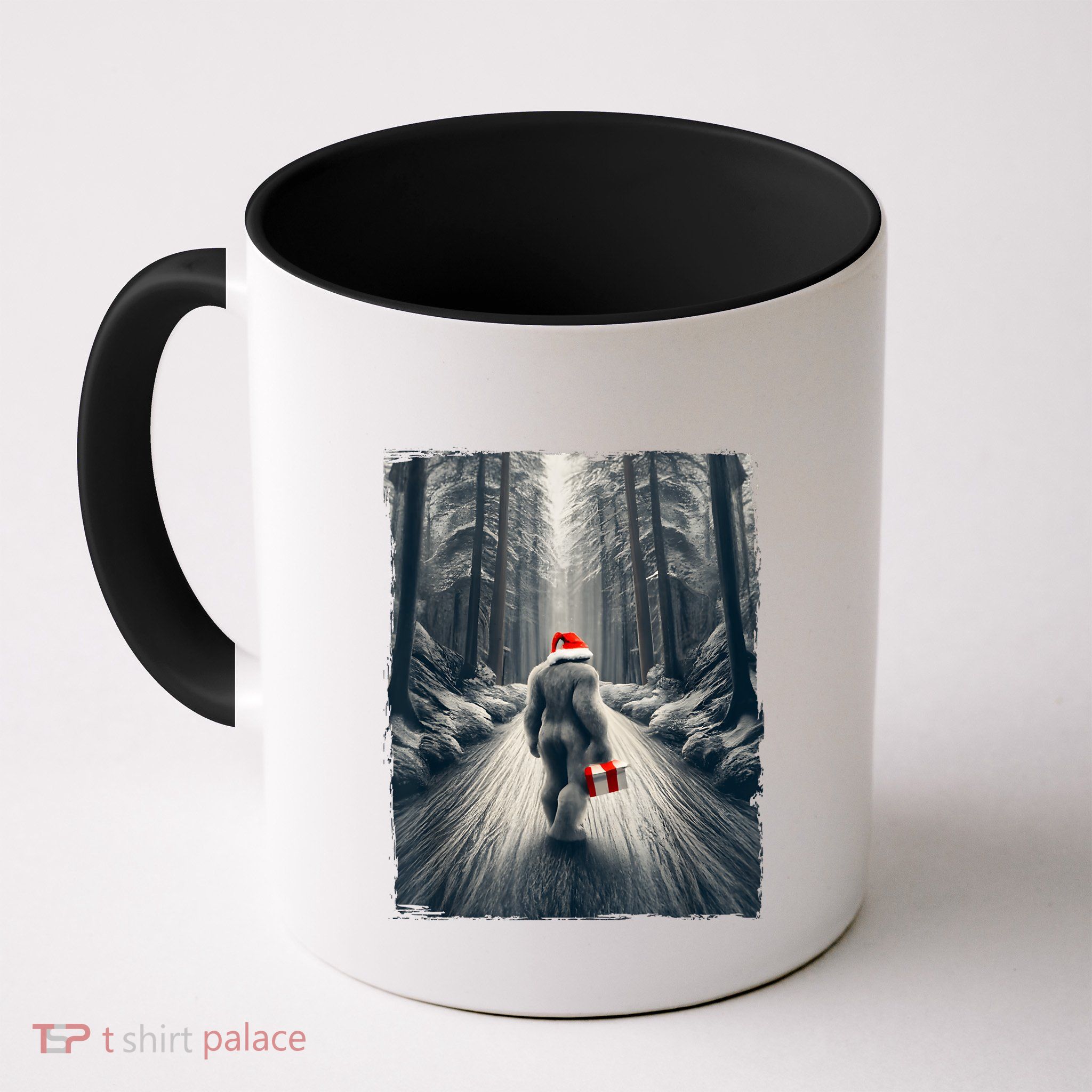 Santa Bigfoot Christmas Sasquatch Believe Mug