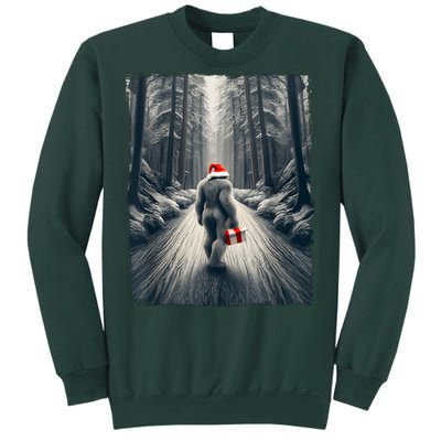 Santa Bigfoot Christmas Sasquatch Believe Sweatshirt