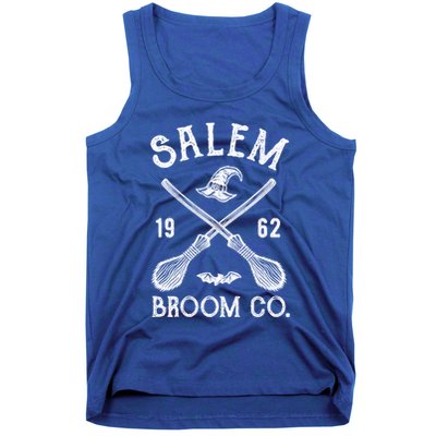 Salem Broom Company Grunge Halloween S Witch Gift Tank Top