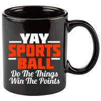 Sports Ball Do The Thing 11oz C Handle Ceramic Mug