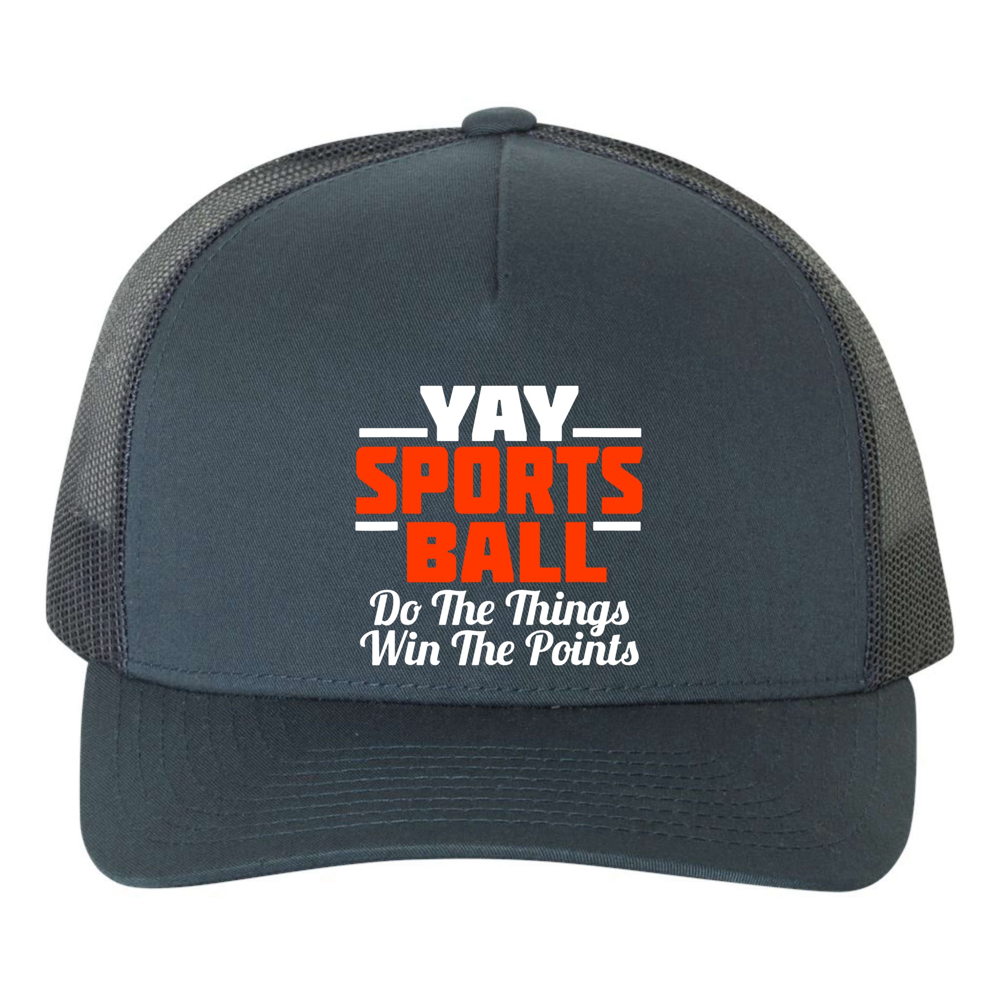 Sports Ball Do The Thing Yupoong Adult 5-Panel Trucker Hat