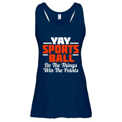 Sports Ball Do The Thing Ladies Essential Flowy Tank