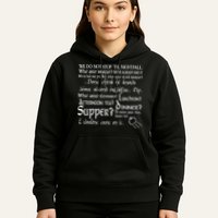 Second Breakfast Design On A Hoodie