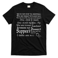 Second Breakfast Design On A T-Shirt