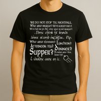 Second Breakfast Design On A T-Shirt