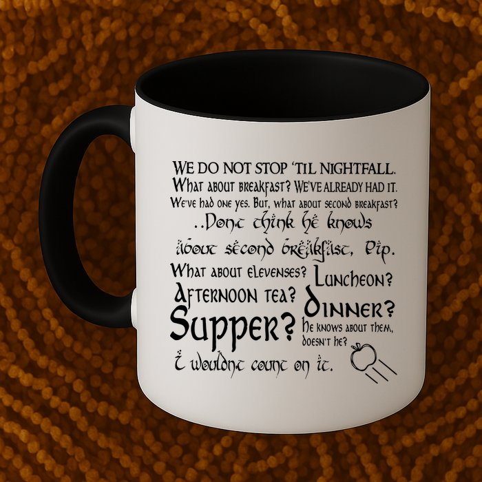 Second Breakfast Design On A Mug