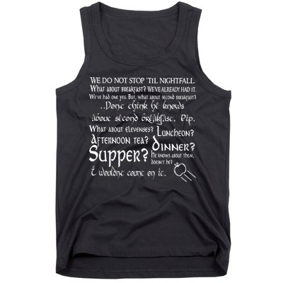 Second Breakfast Design On A Tank Top