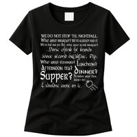 Second Breakfast Design On A Womens T-Shirt