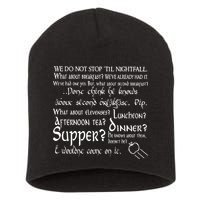 Second Breakfast Design On A Short Acrylic Beanie