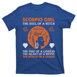 Scorpio Birth Day Gift October November Meaningful Gift T-Shirt